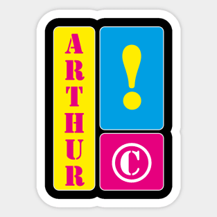 My name is Arthur Sticker